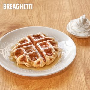 Belgian Waffle (Vegan) at Breaghetti Itaewon in Seoul