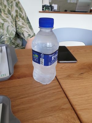 water...only for sale at Breaghetti Itaewon in Seoul