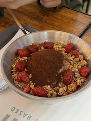 The bingsu  at Breaghetti Itaewon in Seoul