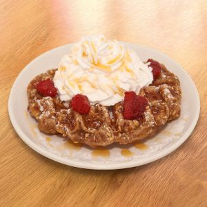 Strawberry Croffle Breaghetti at Breaghetti Itaewon in Seoul