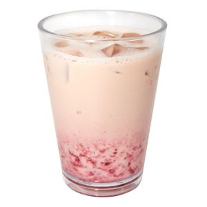 Strawberry Latte Breaghetti at Breaghetti Itaewon in Seoul