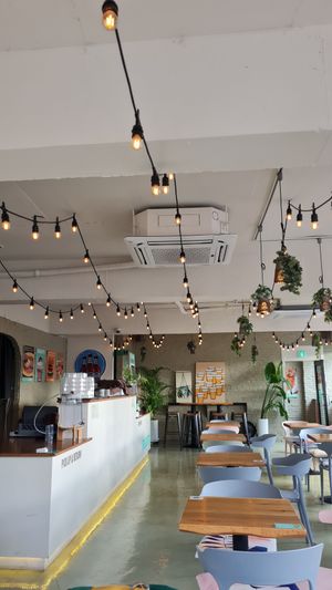 It was pretty empty both times I went. at Breaghetti Itaewon in Seoul