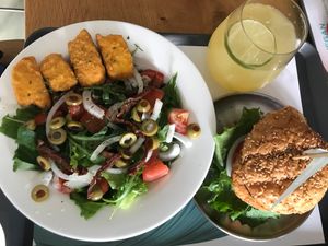 great salad at Breaghetti Itaewon in Seoul