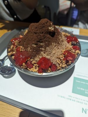 Bingsu at Breaghetti Itaewon in Seoul