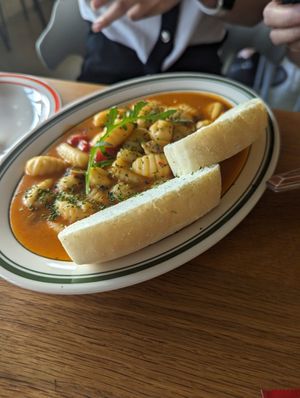 Gnocchi at Breaghetti Itaewon in Seoul