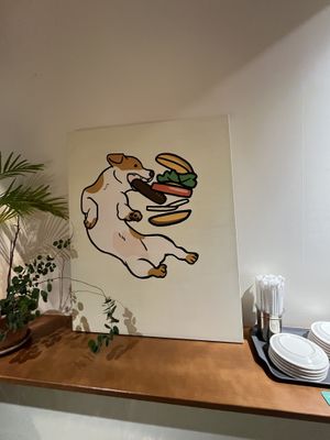 Cute pictures  at Breaghetti Itaewon in Seoul