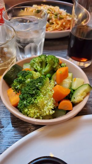 Seasonal veg at Castle Bistro in Londonderry