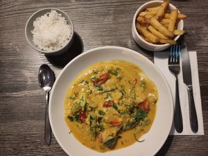 Curry at Castle Bistro in Londonderry