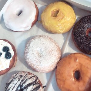 the best donuts ever! at Vanilla in Samora Correia