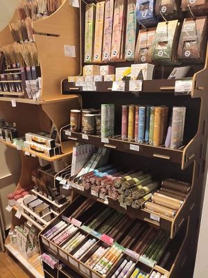 Incense at La Vie Saine in Bordeaux