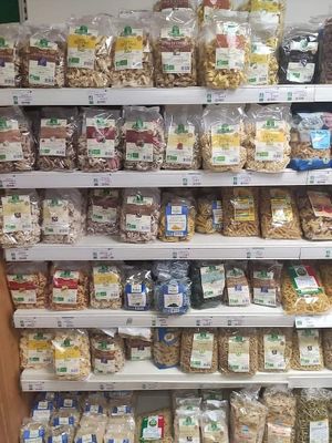 Pastas at La Vie Saine in Bordeaux