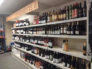 Wines at La Vie Saine in Bordeaux