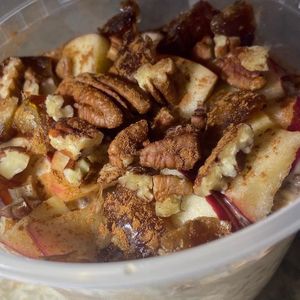 Apple Pie Overnight Oats at Nourishing Empowerment in Cypress