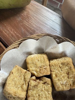 Fried tofu   at Oktavia Warung in 