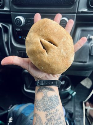 Huge!  at Miners Pasties and IceCream in Munising