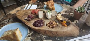 Cheese plate at Green Kitchen in Sao Paulo