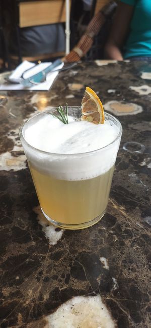 Cachaça drink at Green Kitchen in Sao Paulo