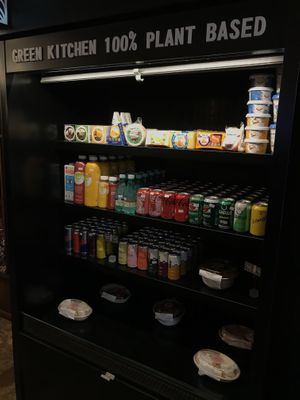 100% vegan grab and go options, including wraps, sandwiches, and cheeses.  at Green Kitchen in Sao Paulo