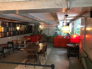 Second saloon  at Green Kitchen in Sao Paulo