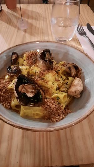 Mac'n' cheese at Green Kitchen in Sao Paulo