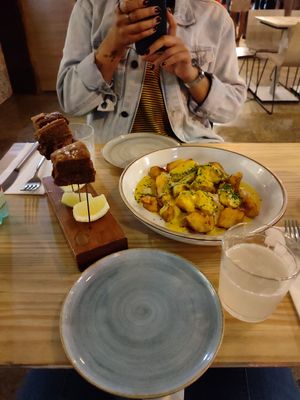 Pancetta and potatoes at Green Kitchen in Sao Paulo