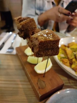 Best thing ever: pancetta at Green Kitchen in Sao Paulo