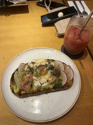 Avocado toast #Veganuary at Green Kitchen in Sao Paulo