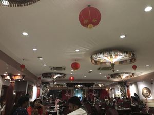 Inside restaurant  at Annalakshmi in Kuala Lumpur