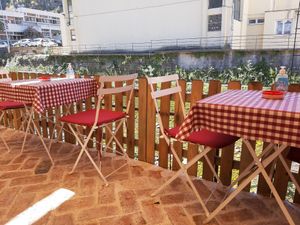 On the water at Resto Bar Taraca in Kotor