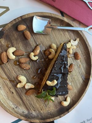 Vegan dessert  at Resto Bar Taraca in Kotor