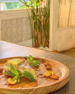 Raw Vegan Cake at Resto Bar Taraca in Kotor