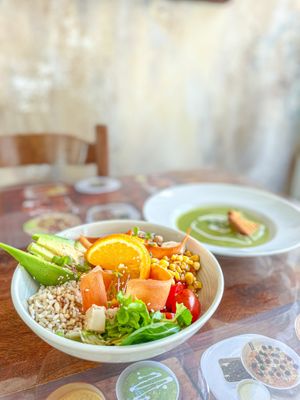 Vegan Buddha Bowl at Resto Bar Taraca in Kotor