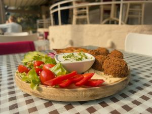 Falafel at Resto Bar Taraca in Kotor