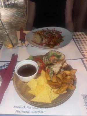 Gyros - made vegan  at Resto Bar Taraca in Kotor