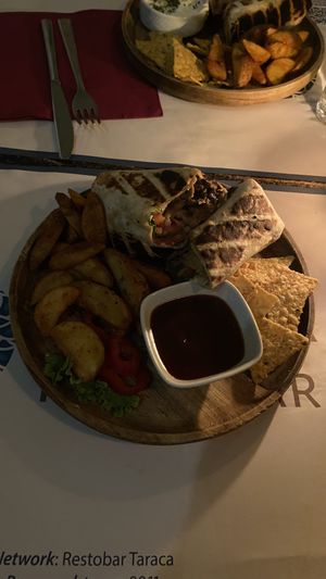 "gyros”  at Resto Bar Taraca in Kotor