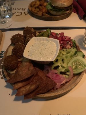Falafel salad   at Resto Bar Taraca in Kotor
