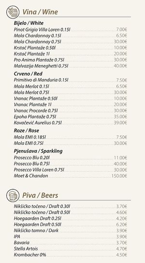  at Resto Bar Taraca in Kotor