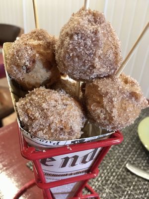 Apple pie fritters  at Federal Fritter in Rehoboth Beach