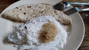 Simple is the most tasty and delicious at Gandhi's Vegetarian Restaurant in Kuala Lumpur