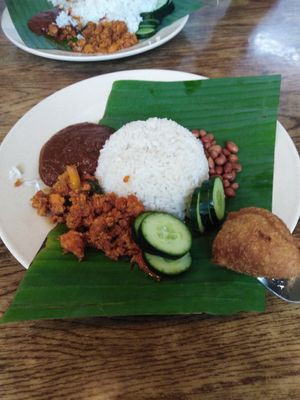  at Gandhi's Vegetarian Restaurant in Kuala Lumpur