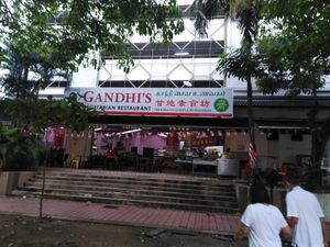  at Gandhi's Vegetarian Restaurant in Kuala Lumpur