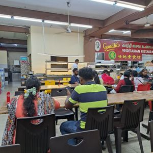 deco at Gandhi's Vegetarian Restaurant in Kuala Lumpur