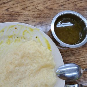 food at Gandhi's Vegetarian Restaurant in Kuala Lumpur