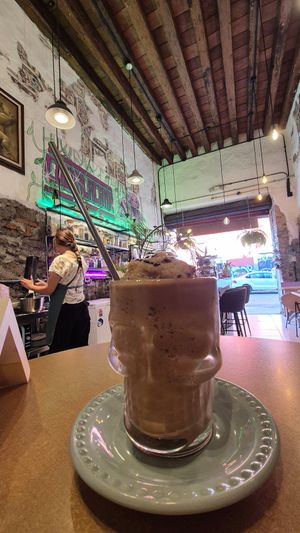Frappé de moka at Coco y El Alacrán Café in Puebla