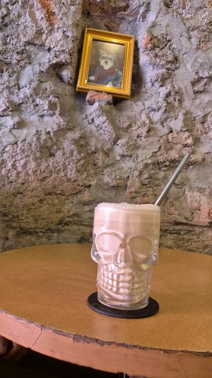 Frappé de Chai con café at Coco y El Alacrán Café in Puebla