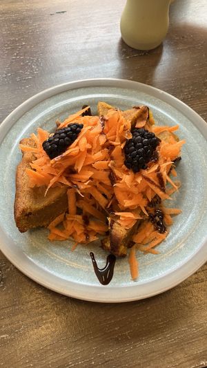 Pan de Zanahoria  at Coco y El Alacrán Café in Puebla