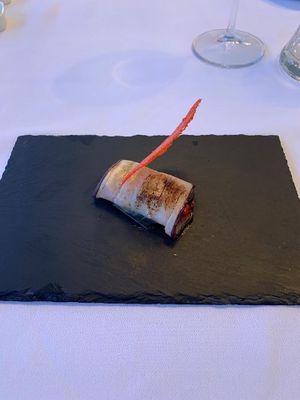 No idea what this was but it was good! at Resto René in Villajoyosa