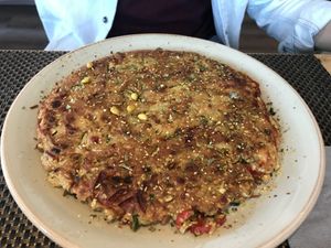 Chickpea Omlette at Hotel Pension Tyrol in Telfs