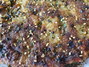 Chickpea pancake at Hotel Pension Tyrol in Telfs