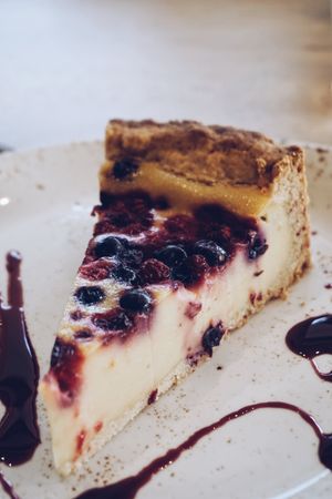 Cheesecake at Hotel Pension Tyrol in Telfs